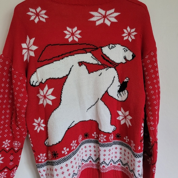 Coca-Cola Christmas Sweater Size Mens Small - Picture 3 of 3